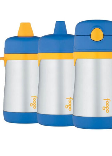 Thermos Foogo Kojenecká termoska (stupeň 1,2,3) - modrá