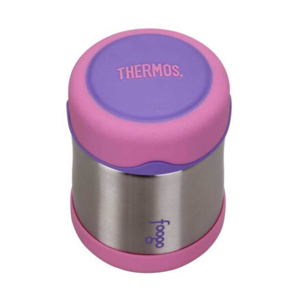 Thermos Kojenecká termoska na jídlo – růžová, 290 ml