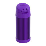 Thermos FUNtainer Dětská termoska s brčkem – fialová, 355 ml