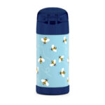 Thermos FUNtainer Dětská termoska s brčkem – honey bees, 355 ml