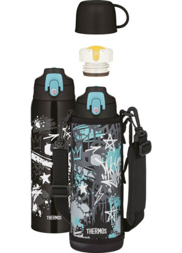 Thermos Active Dětská termoska s dvěma uzávěry, 1 l