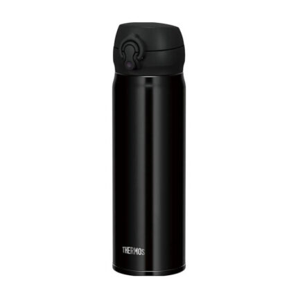 Thermos Motion Mobilní termohrnek – metalicky černá, 0,5 l