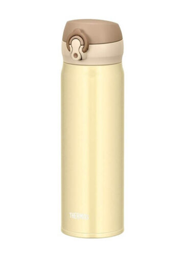 Thermos Motion Mobilní termohrnek - krémově zlatá, 0,5 l