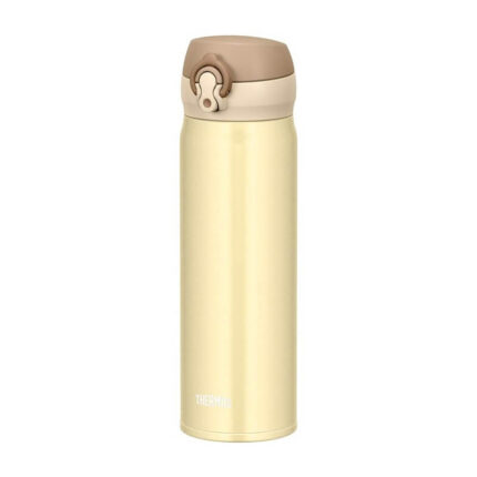 Thermos Motion Mobilní termohrnek – krémově zlatá, 0,5 l