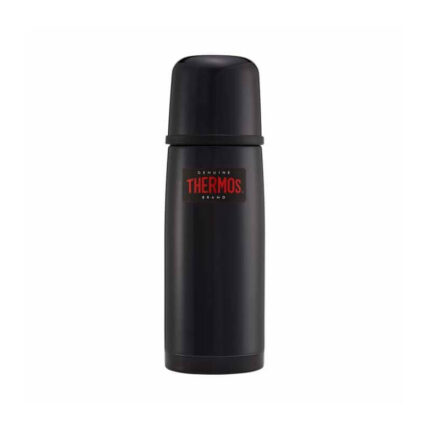 Thermos Mountain FBB Termoska s tlačítkovým uzávěrem a šálkem – tmavě modrá, 350 ml