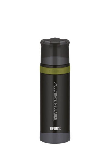 Thermos Mountain FFX Termoska se šálkem do extrémních podmínek - matně černá / matt black, 0,5 l