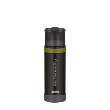 Thermos Mountain FFX Termoska se šálkem do extrémních podmínek – matně černá / matt black, 0,5 l