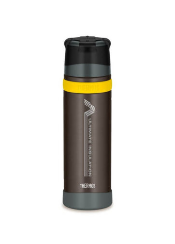 Thermos Mountain FFX Termoska se šálkem do extrémních podmínek - hnědá, 0,75 l