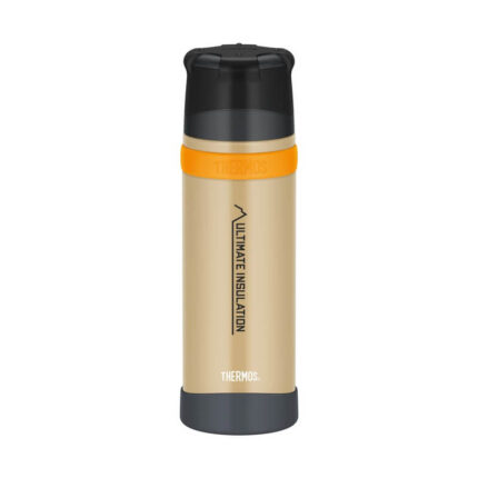 Thermos Mountain FFX Termoska se šálkem do extrémních podmínek – sand beige, 0,75 l