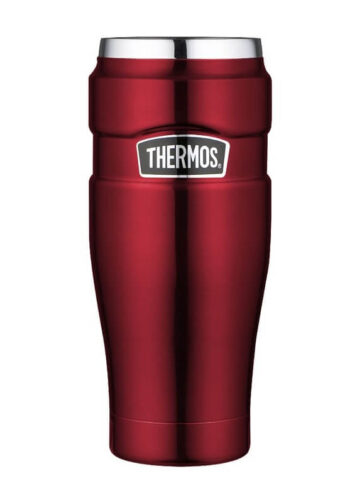 Thermos Style Vodotěsný termohrnek - červená, 470 ml
