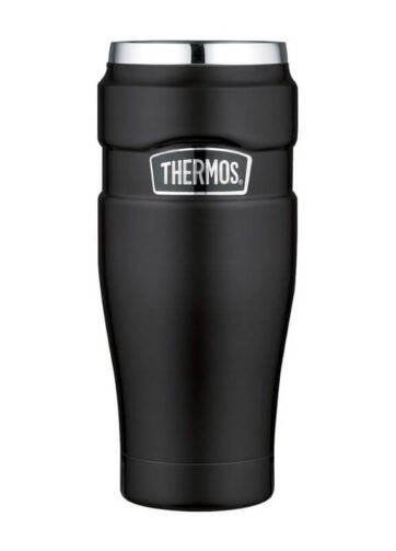 Thermos StyleVodotěsný termohrnek - matně černá, 470 ml