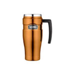 Thermos Style Vodotěsný termohrnek s madlem – měděná, 470 ml