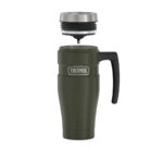 Thermos Style Vodotěsný termohrnek s madlem, vojenská zelená, 470 ml