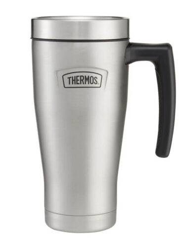 Thermos Icon Vodotěsný termohrnek s madlem, nerez, 470 ml