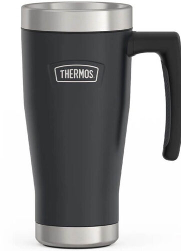 Thermos Vodotěsný termohrnek s madlem - granite (žulová), 470ml