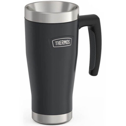 Thermos Vodotěsný termohrnek s madlem – granite (žulová), 470ml