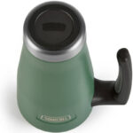 Thermos Vodotěsný termohrnek s madlem – smrkově zelená, 470 ml