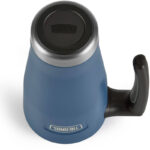 Thermos Vodotěsný termohrnek s madlem – námořnická modrá, 470 ml