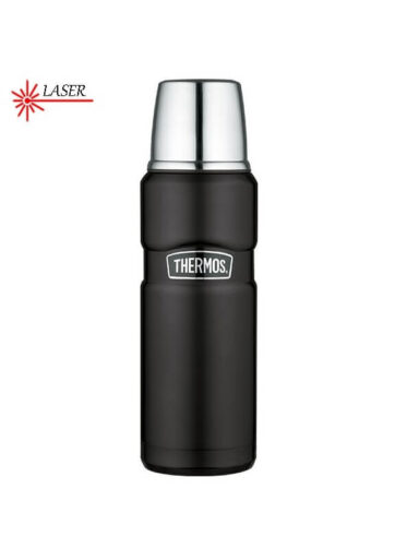 Thermos Style Termoska na nápoje - matně černá, 470 ml
