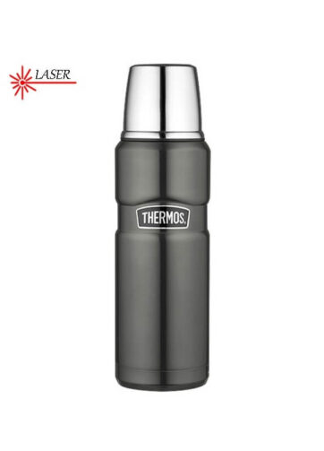 Thermos Style Termoska na nápoje - metalicky šedá, 470 ml