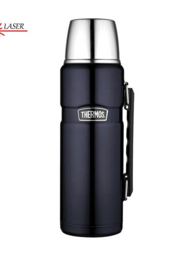 Thermos Style Termoska na nápoje s madlem - tmavě modrá, 1,2 l