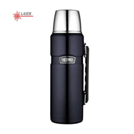 Thermos Style Termoska na nápoje s madlem – tmavě modrá, 1,2 l