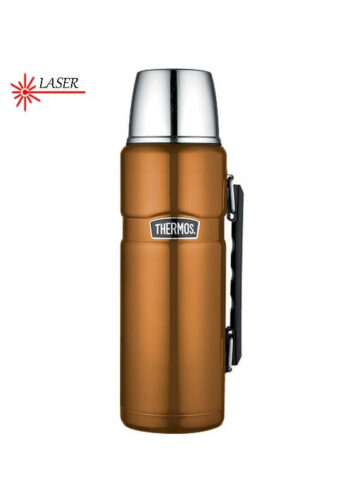 Thermos Style Termoska na nápoje s madlem - měděná, 1,2 l