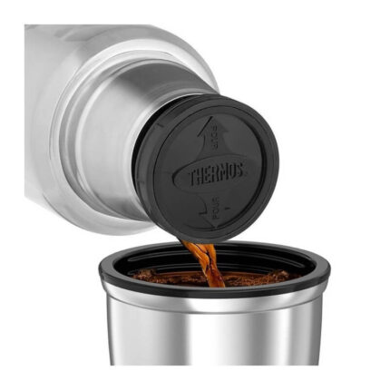 Thermos Style Termoska na nápoje s madlem – nerez, 1,2 l