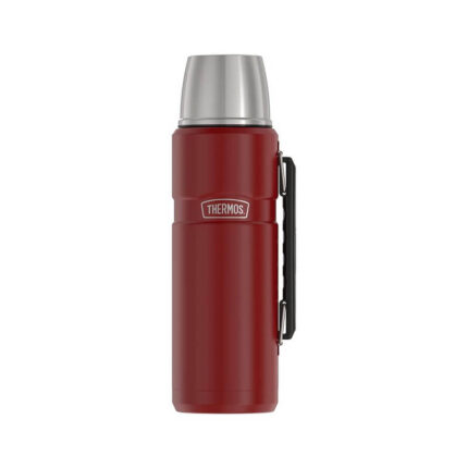 Thermos Style Termoska na nápoje s madlem – rustic red, 1,2 l