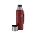Thermos Style Termoska na nápoje s madlem – rustic red, 1,2 l