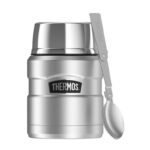 Thermos Style Termoska na jídlo se skládácí lžící a šálkem – nerez, 470 ml