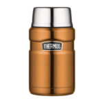 Thermos Style Termoska na jídlo se šálkem – měděná, 0,71 l