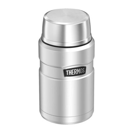 Thermos Style Termoska na jídlo se skládácí lžící a šálkem – nerez, 0,71 l