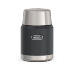 Thermos Termoska na jídlo se skládácí lžící a šálkem, granite (žulová), 470 ml