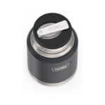 Thermos Termoska na jídlo se skládácí lžící a šálkem, granite (žulová), 470 ml