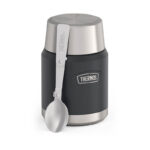 Thermos Termoska na jídlo se skládácí lžící a šálkem, granite (žulová), 470 ml