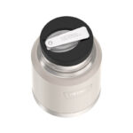 Thermos Termoska na jídlo se skládácí lžící a šálkem, sandstone (pískovcová), 470 ml