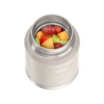 Thermos Termoska na jídlo se skládácí lžící a šálkem, sandstone (pískovcová), 470 ml