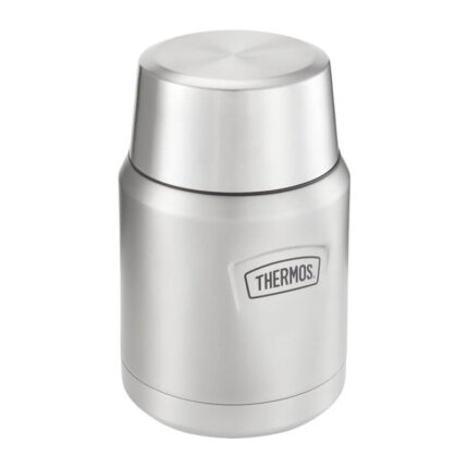 Thermos Termoska na jídlo se skládácí lžící a šálkem, nerez, 470 ml