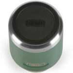 Thermos Termoska na jídlo se skládácí lžící a šálkem – smrkově zelená, 470 ml