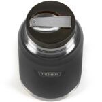 Thermos Termoska na jídlo se skládácí lžící a šálkem – granite (žulová), 0,71 l