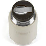 Thermos Termoska na jídlo se skládácí lžící a šálkem – sandstone (pískovcová), 0,71 l