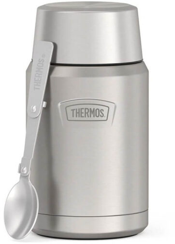 Thermos Termoska na jídlo se skládácí lžící a šálkem - nerez, 0,71 l