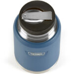 Thermos Termoska na jídlo se skládácí lžící a šálkem – námořnická modrá, 0,71 l