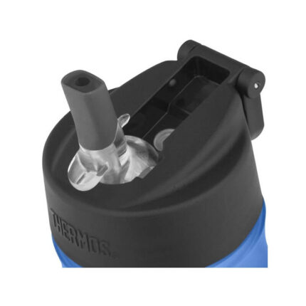 Thermos Dětská hydratační láhev s brčkem – modrá, 350 ml