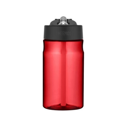 Thermos Dětská hydratační láhev s brčkem – červená, 350 ml