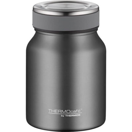 Thermos Termoska na jídlo THERMOcafé – šedá, 0,5 l
