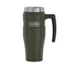 Thermos Style Vodotěsný termohrnek s madlem, vojenská zelená, 470 ml