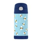Thermos FUNtainer Dětská termoska s brčkem – honey bees, 355 ml