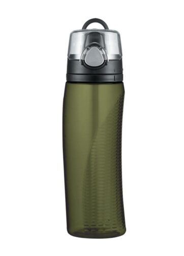 Thermos Hydratační láhev s počítadlem - olivově zelená
